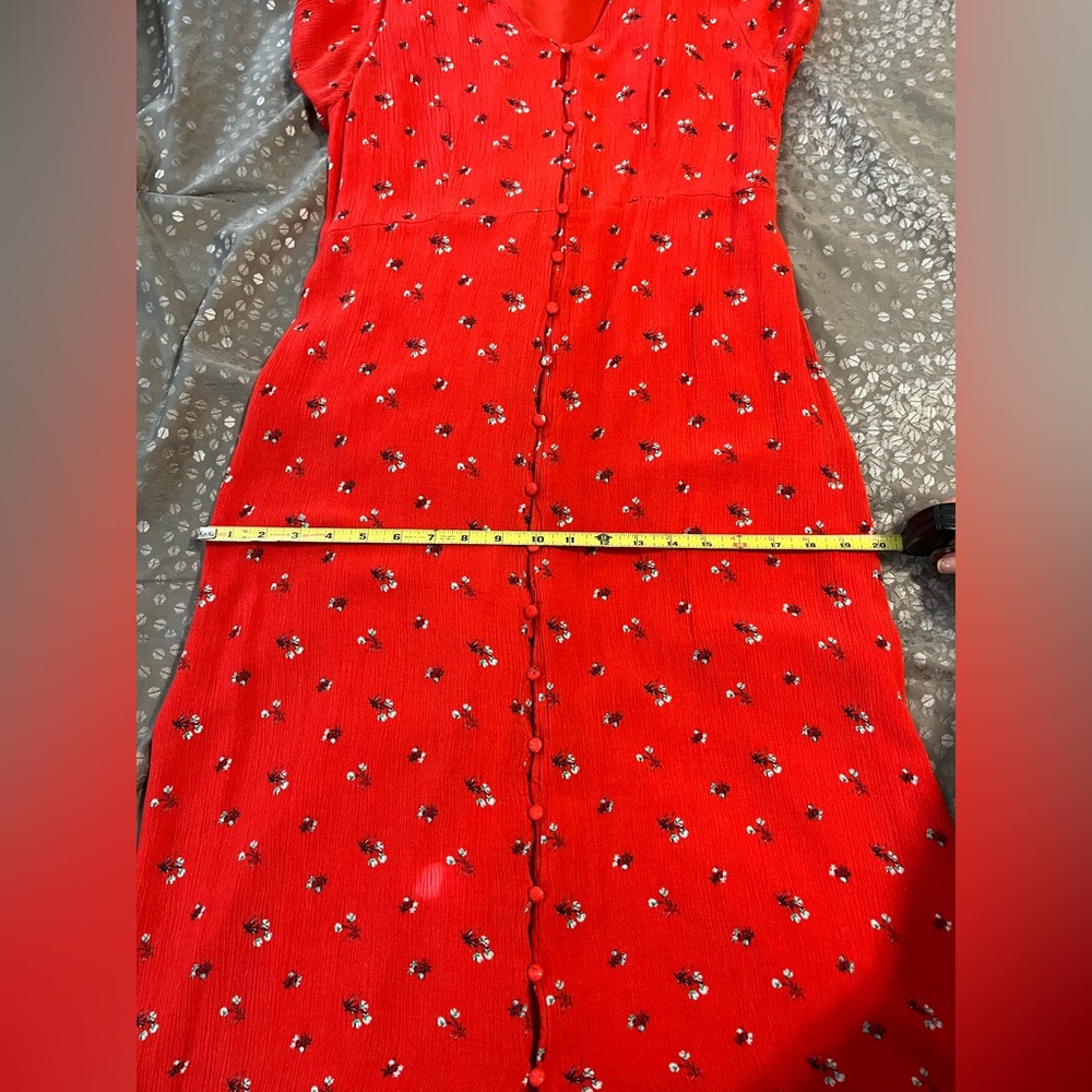 Red midi dress from Called to Surf - Picture 7 of 8